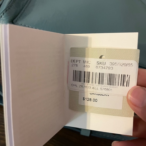 Fossil Chelsea Crossbody blue leather - Picture 4 of 7